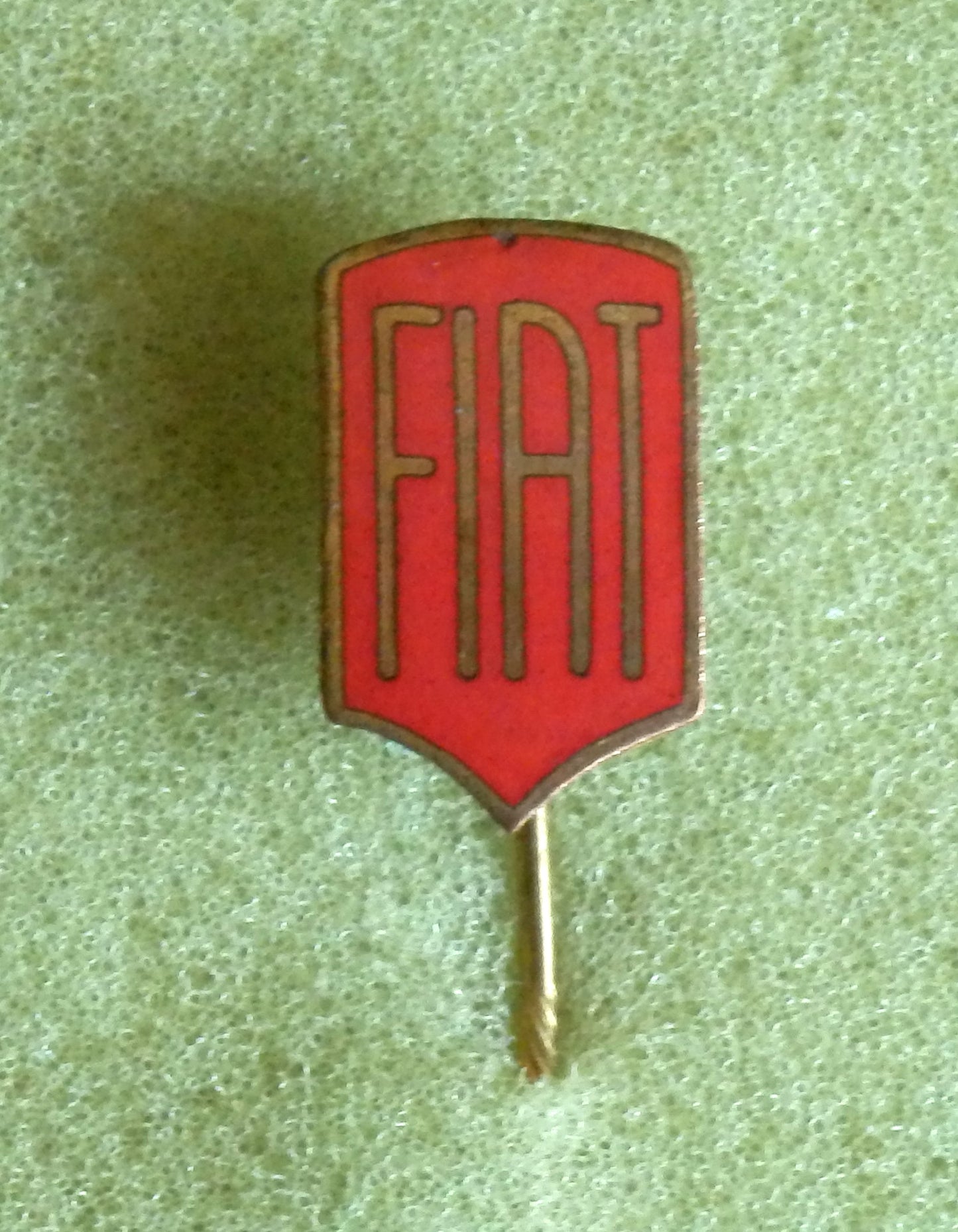 Emaille Autospeld Fiat, Origineel jaren 60