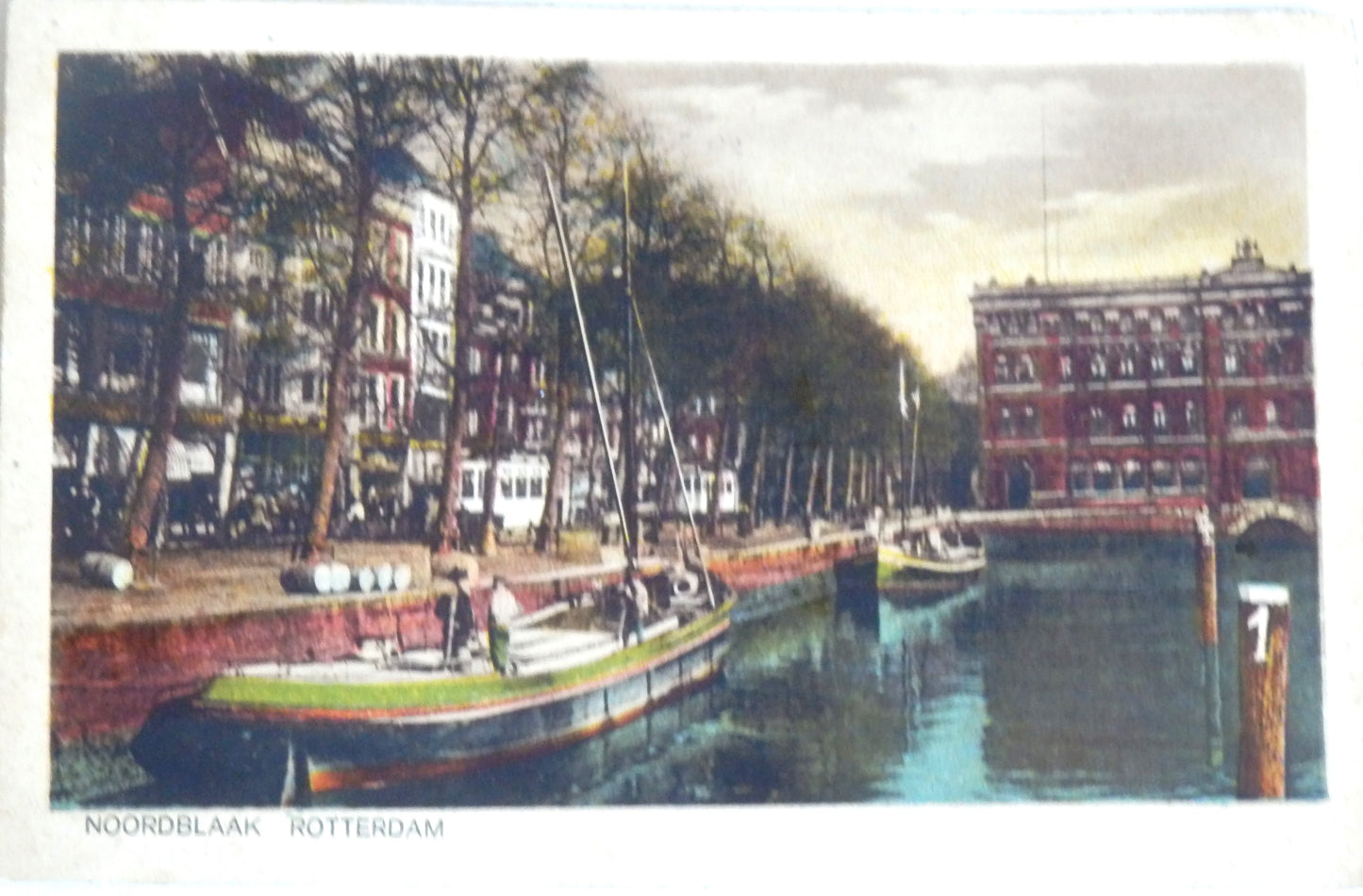 Ansichtkaart Rotterdam - Noordblaak 1926