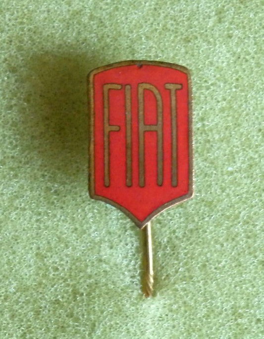 Emaille Autospeld Fiat, Origineel jaren 60