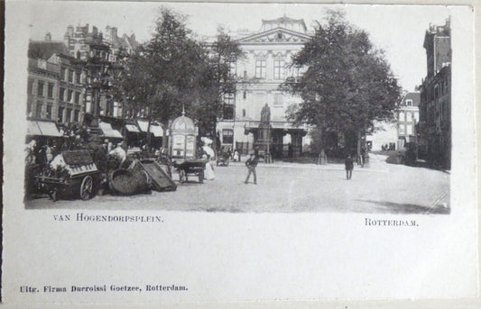 Ansichtkaart Rotterdam - Van Hogendorpsplein