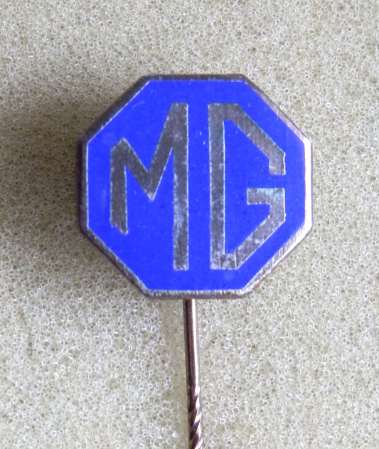 Emaille Autospeld MG - Origineel jaren 80