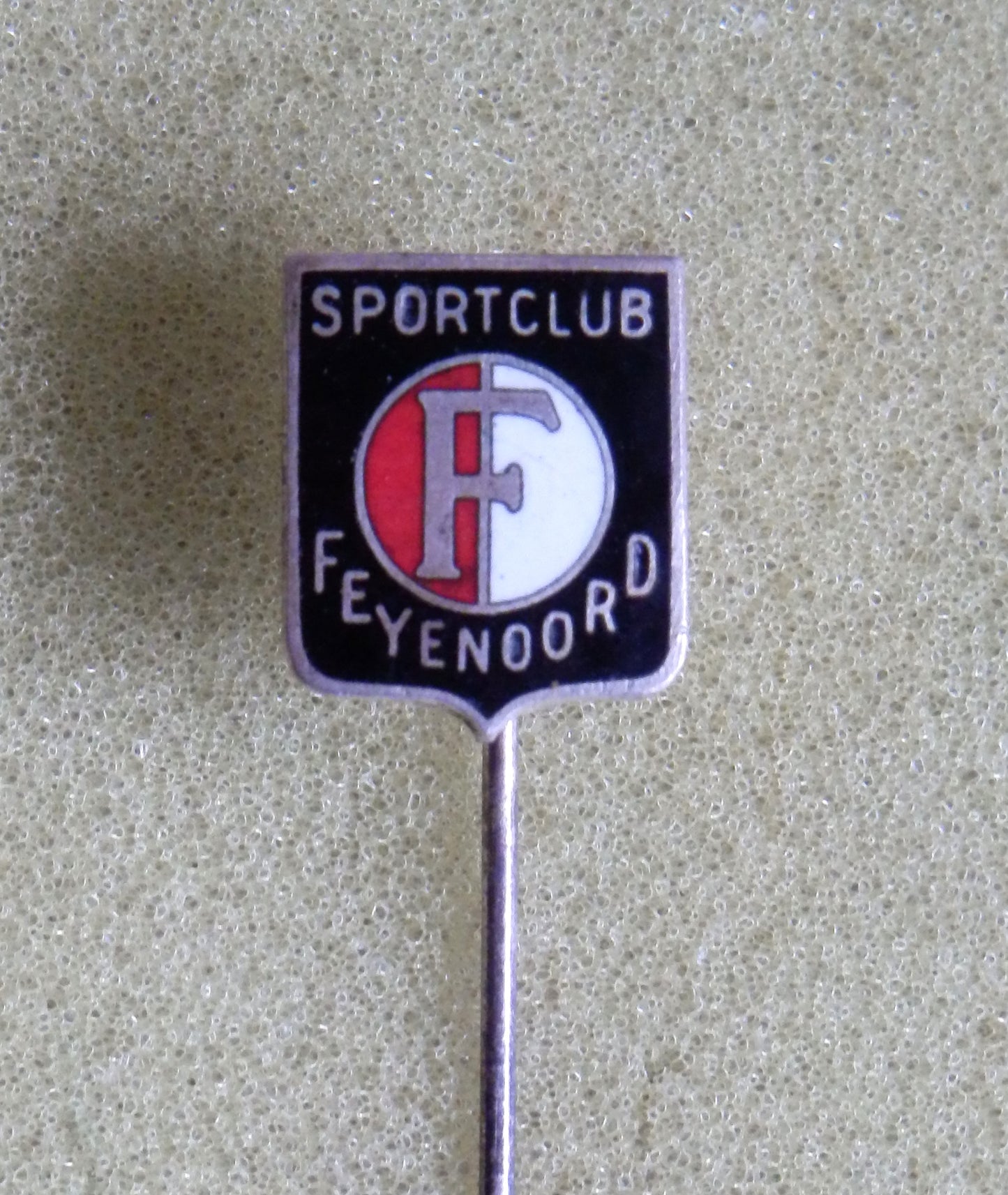 Emaille Voetbalspeld Sportclub Feijenoord